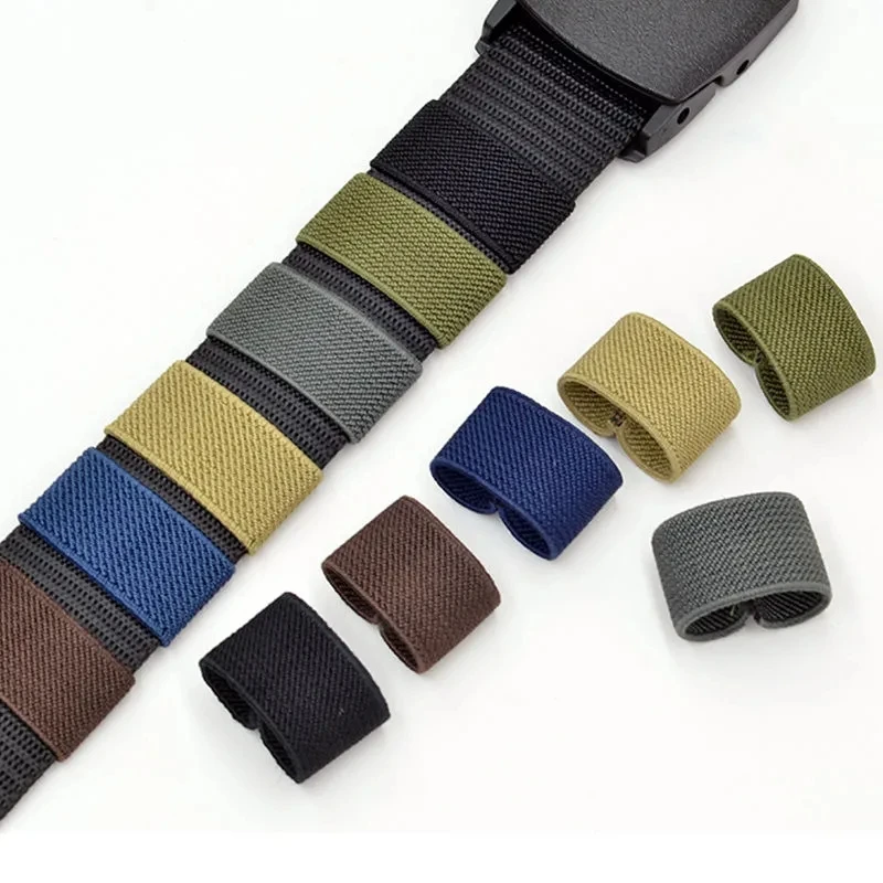5 Stück Befestigungsgurte, elastische Nylon-Elastikbänder, Rucksack-Organizer, Bund-Organizer, Kabelbinder, Klettverschluss – Detail 2