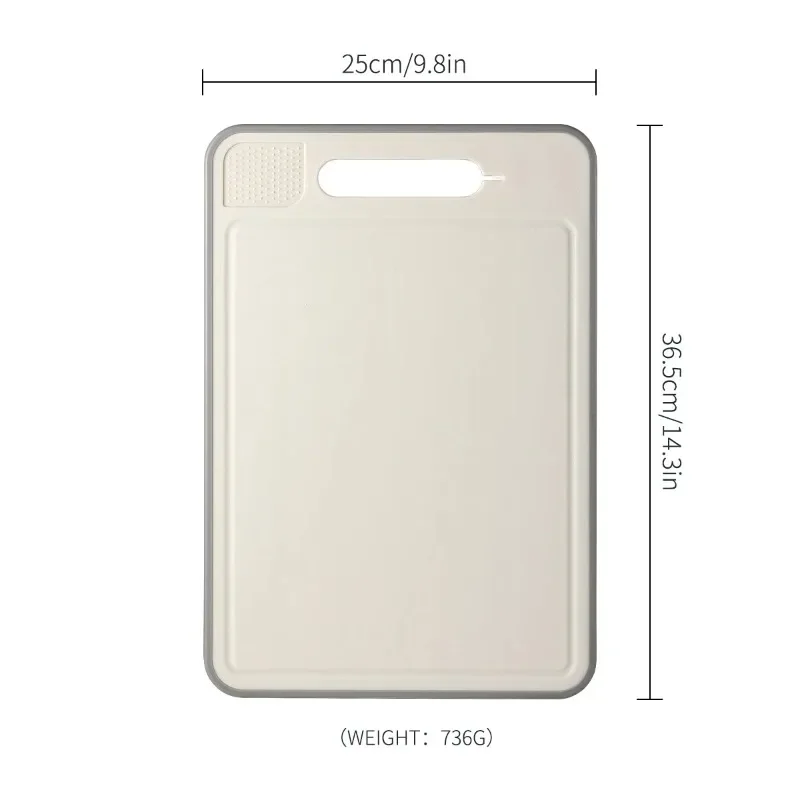 New 4 in 1 Defrosting Cutting Board Tray with Grater Sharpener Double Sided Chopping Board Frozen Meat Fish Food Tray Meat Tools