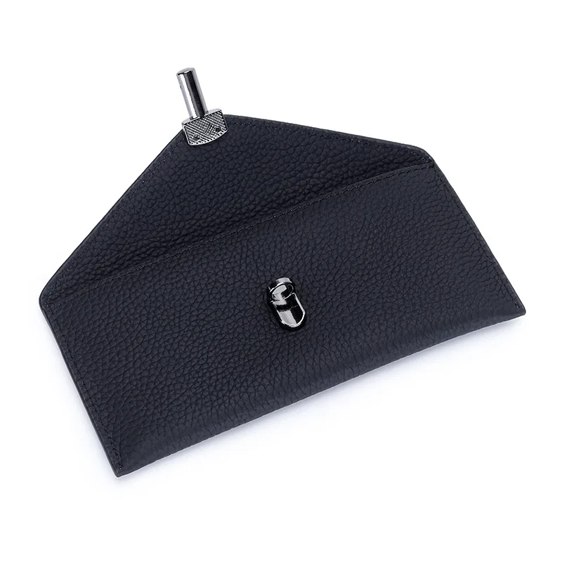 Luxury Ladies Leather Long Wallet Fashion Folding Leather Phone Wallet Ladies Envelope Wallet Clutch Bag Ultrathin Women Wallets