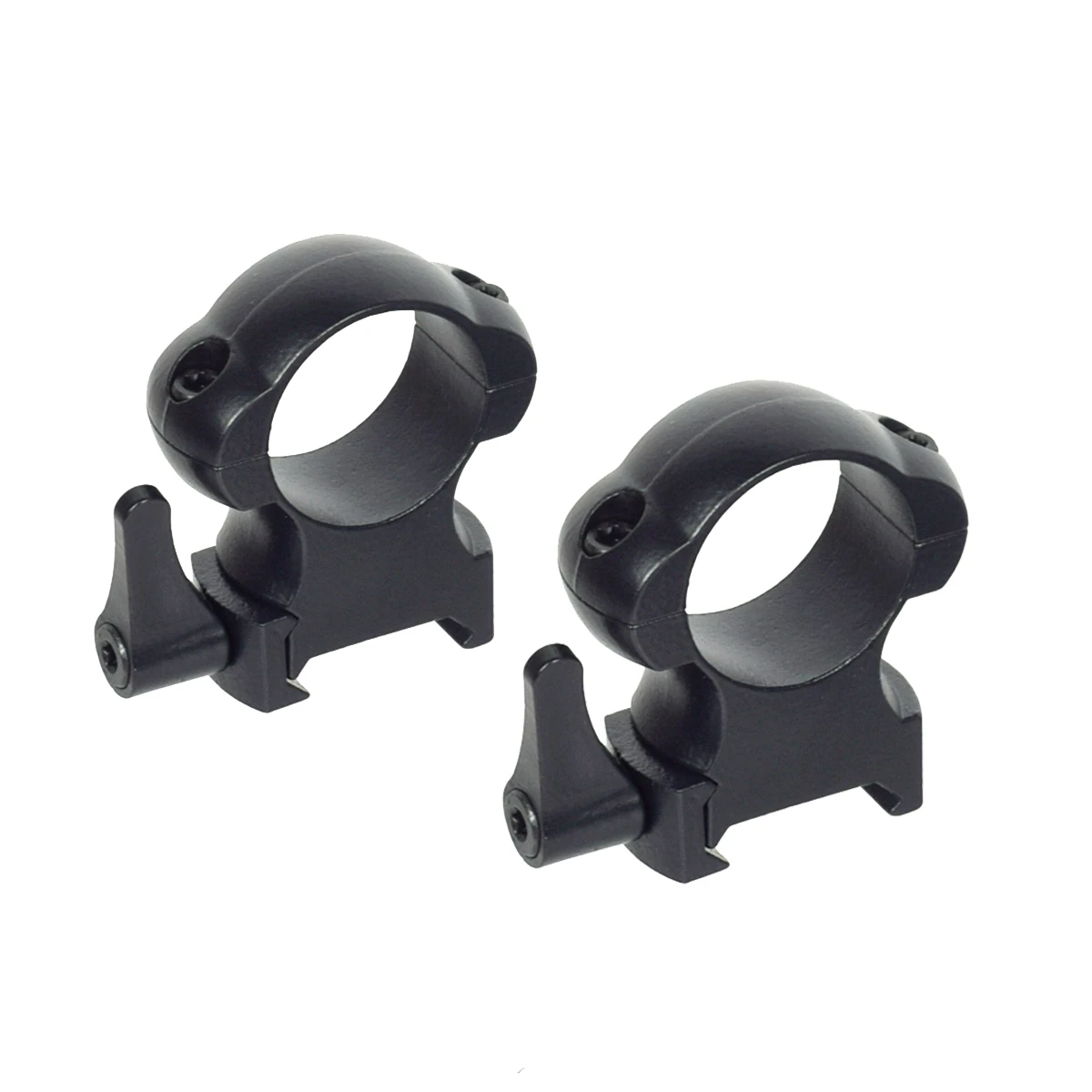 Tactical 25.4mm 30mm 2 Pcs QD Diameter Hunting Sight Scope Mount Ring Level Durable And Firm Universal 20mm Picatinny Accessory 6