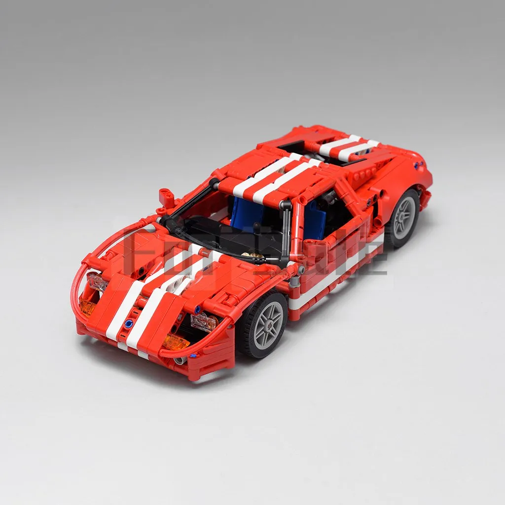 

MOC-42772 2005 GT (1-16) от Artemy Zotov, строительный блок, спортивный Радиоуправляемый автомобиль, Игрушечная модель для детей, подарок