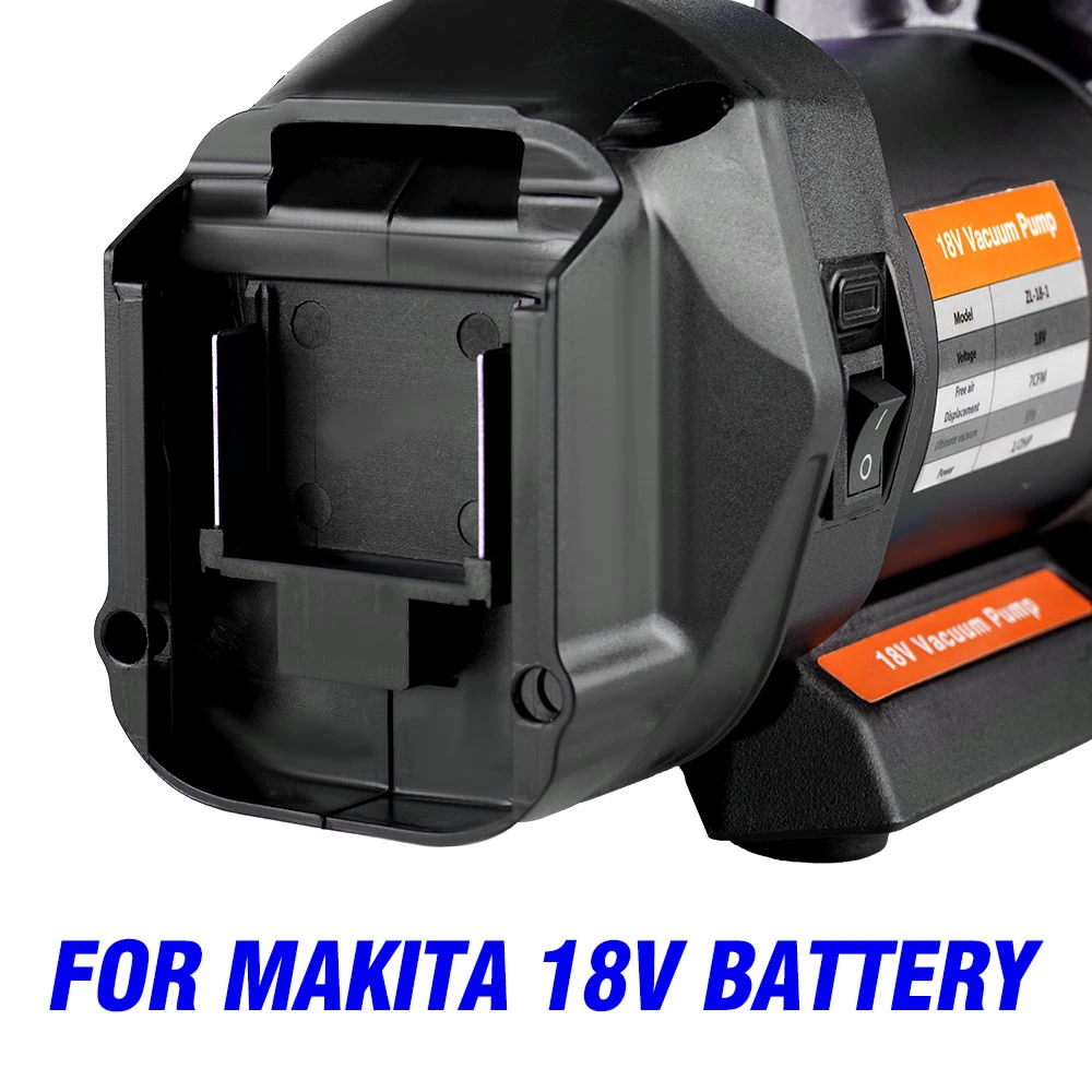 Refrigerant Vacuum Pump.for Makita 18v Battery.1/2hp 7cfm Air