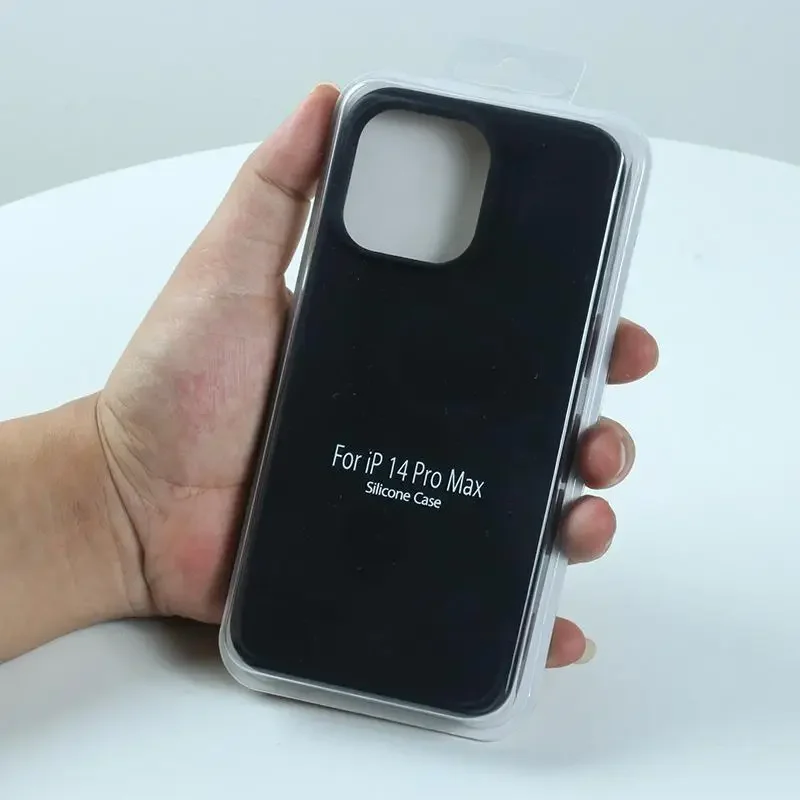 Luxurious Shockproof Liquid Silicone Soft Cover