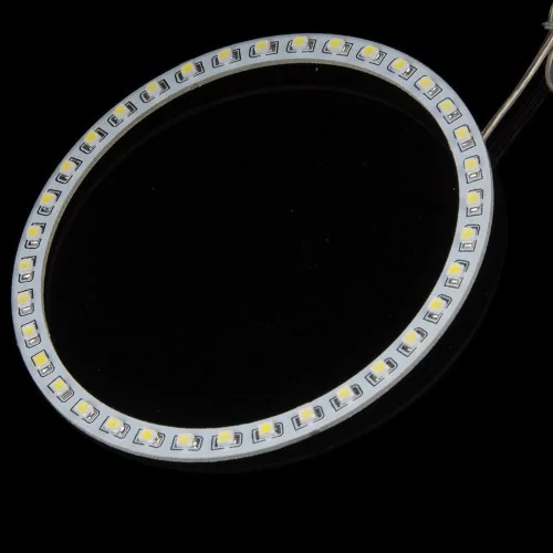 2 Pezzi X Bianco 110Mm 3528 33 Smd Car Led Angel Eyes Halo Ring Light Faro Per Auto