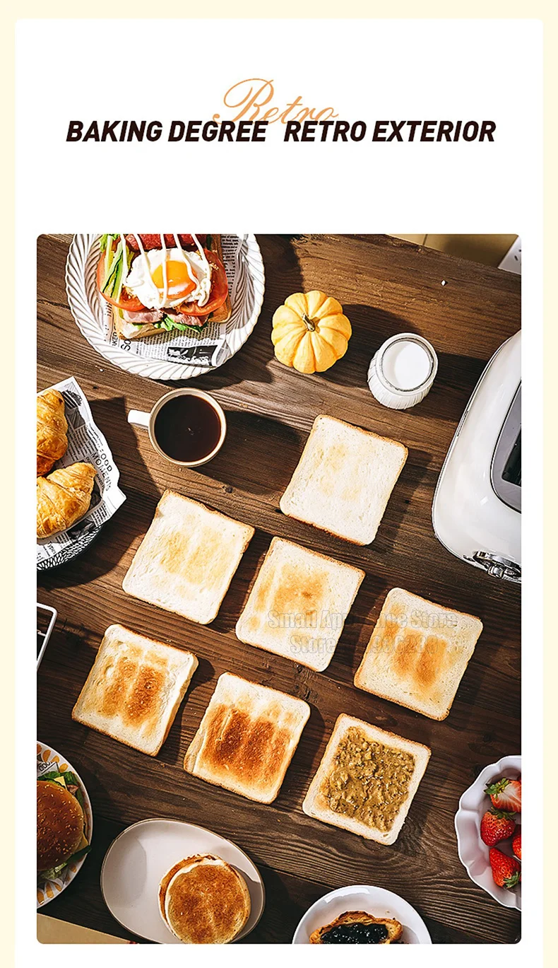 Description Picture 4 of itemBread Toaster For Sandwiches Waffle Maker Electric Kitchen Double Oven 220v Mini Toaster Hot Air Convection For Headed Bread