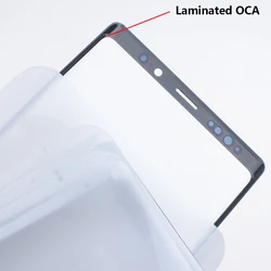 Premium Front Glass with OCA for Smartphones - Outer Glass Replacement (For Galaxy S24 Plus)