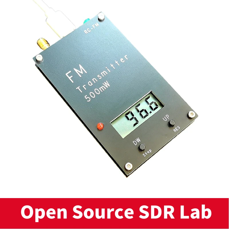2000M 0.5W FM ۽ű ׷  LED ÷ ļ 88M-108MHz, ķ۽  DSP   ۱ ű