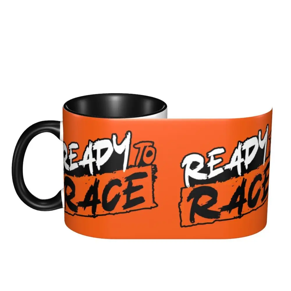 Biker ceramic mug lifestyle shot