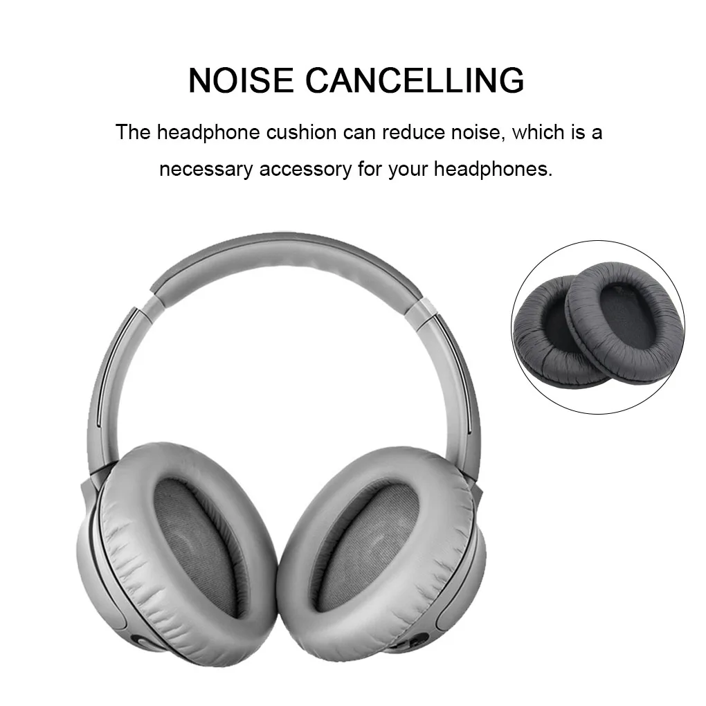 

Earphones Ear Pads Universal Breathable Cushion Headsets Repair Parts Replacement for Bose QC1 Headphones Accessories