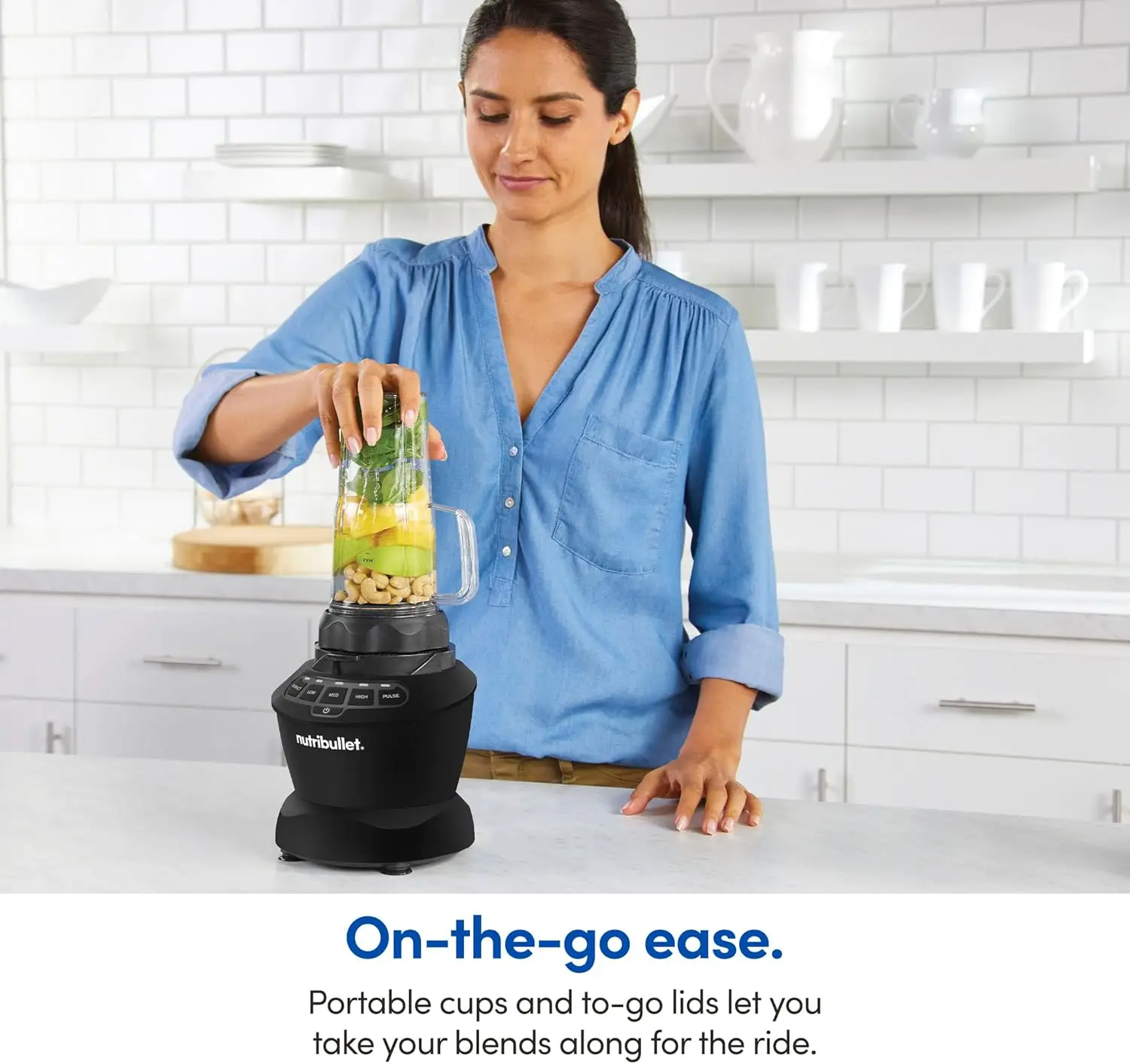 Full-Size Blender Combo 1200W –Matte Black 5 Full-Size Blender Combo 1200W –Matte Black 5