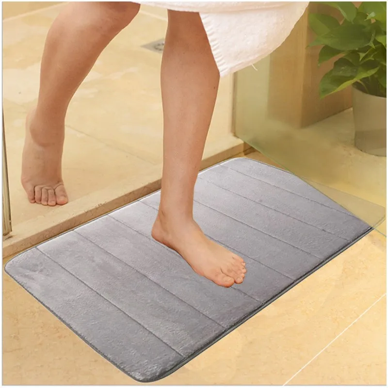 Bath Mat Fast Drying Absorbent Bathroom Slip Bath Mats Super Absorbent Super Aliexpress