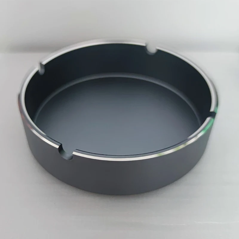 Fashion Metal Ashtray Aesthetic Household Living room Desktop Decoration Storage Upscale Ashtray Lettering