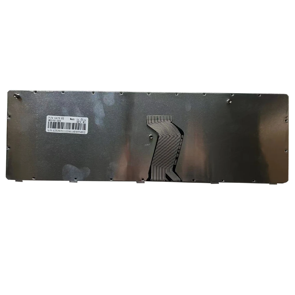 Teclado Russo para Lenovo G570 G780 G770 G780a G770a ru Teclado Preto Novo - Imagem 3