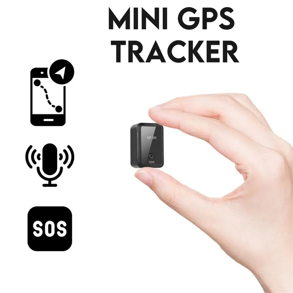 Spild ved godt periode Mini Gps Tracker For Car Gf09 Magnetic Micro Car Locator Gps Real Time  Tracking Positioning Device App Remote Recording Device - Portable Gps  Tracker - AliExpress