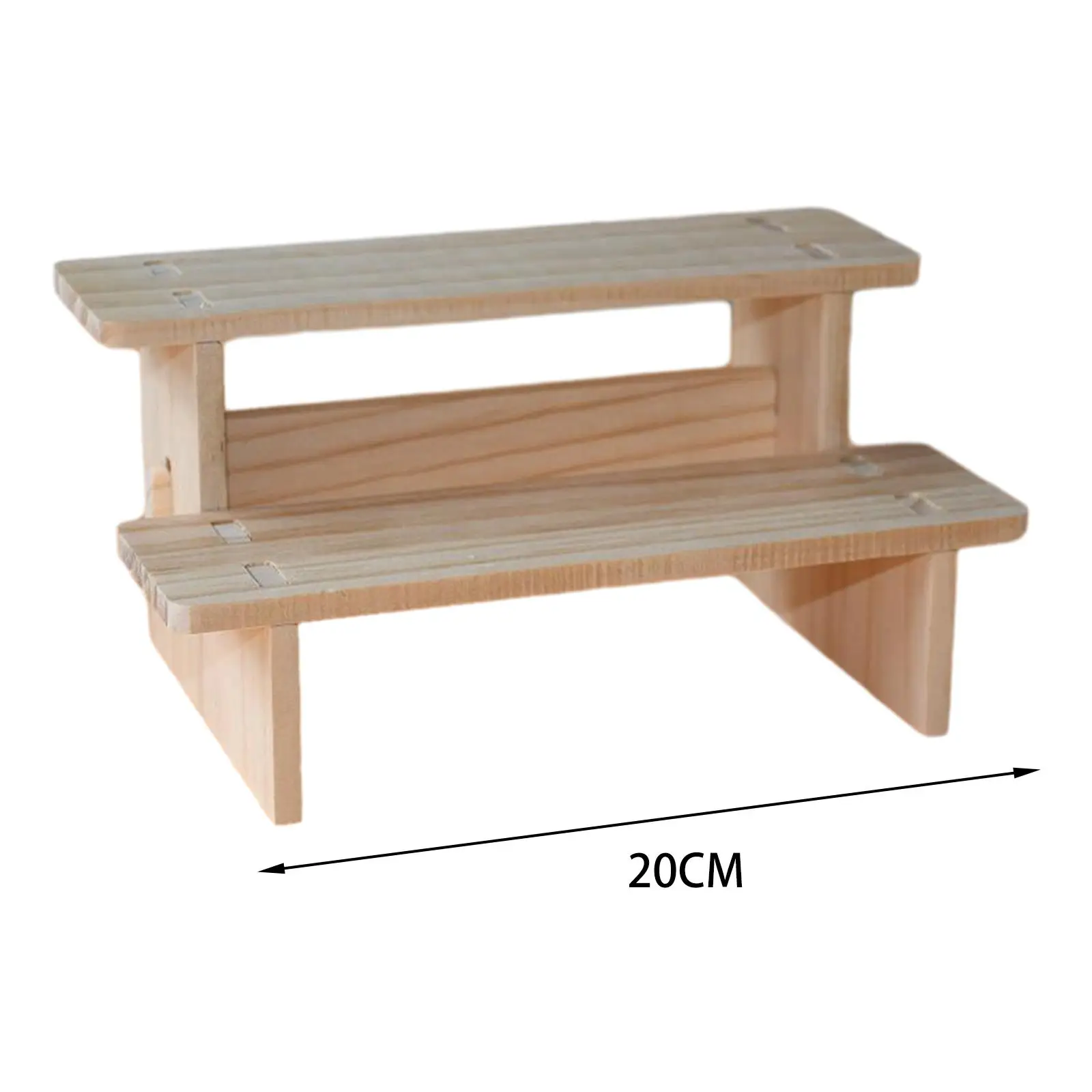 Wood Display Riser Wood Display Riser Stand for Dessert Figurines Conutertop