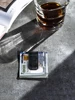 Mens PU Leather Magnetic Money Clip Mini Wallet Currency Cash Clip ID Card Clip Slim Vintage Portable Business Card Holder 1