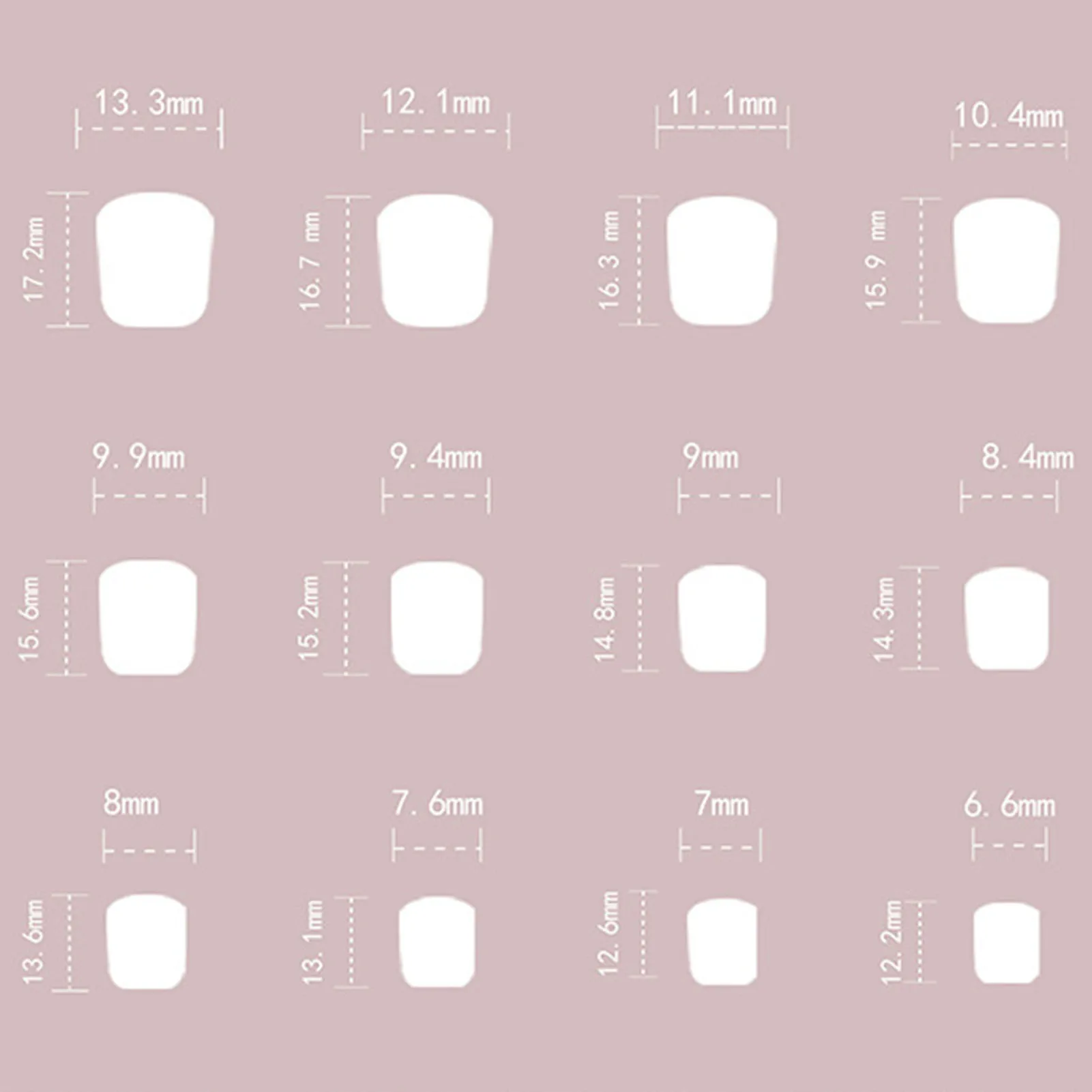 Pink Star Print Fake Nails: Long-Lasting, Waterproof False Nails for Stage Performance - Image 6