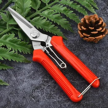 Straight Head Trimming Anti Slip Handle Stainless Steel Outdoor Handicrafts Home Bonsai Garden Convenient and Practical