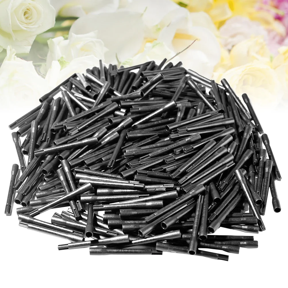 

100 Pcs Scrunchies Black Stirring Rod Disposable Pigment Mixer Blacksto Coloring