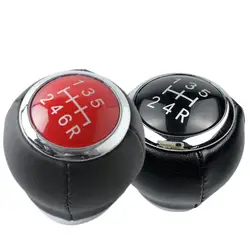 Car MT 5/6 Speed Suede Leather Gear Stick Shifter Lever Shift Knob For SUBARU LEGACY OUTBACK FORESTER IMPREZA STI WRX 2009-2018