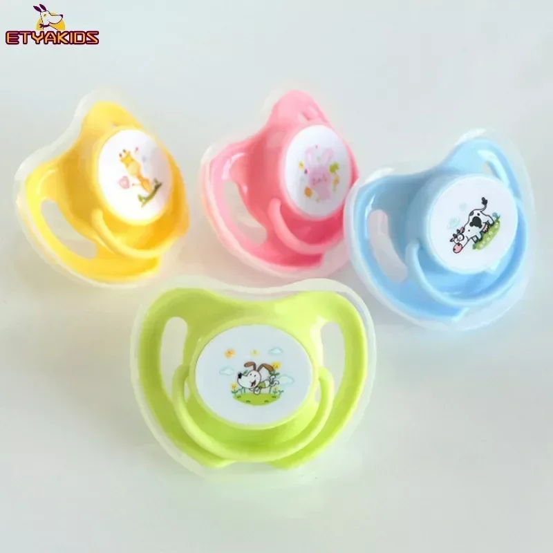 Rabbit Cow Giraffe Dog Pattern Cartoon Pacifier for Baby Infant Nipple Soother Teether