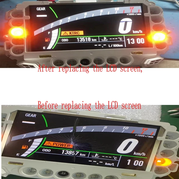 For KAWASAKI Z250 Z650 Z900 13-22 Motorcycle Cluster Scratch Protection Film  Dashboard Instrument Speedometer Screen Sticker - AliExpress