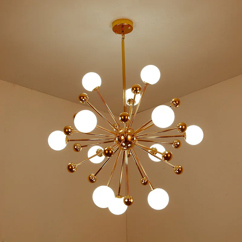 

Post modern non-standard engineering chandelier Hotel Villa wall lamp table lamp light luxury glass crystal lamp