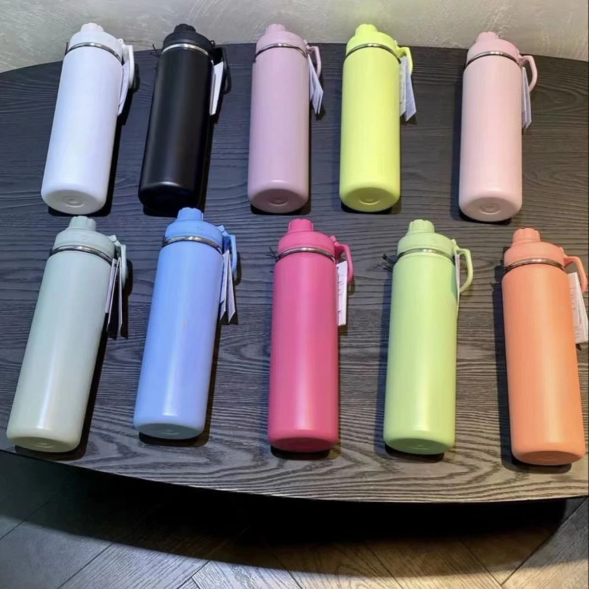 710ML Insulated Water Cup Sports Bottle Water Bottles Stainless Steel Pure Titanium Vacuum Portable Leakproof Outdoor Cup