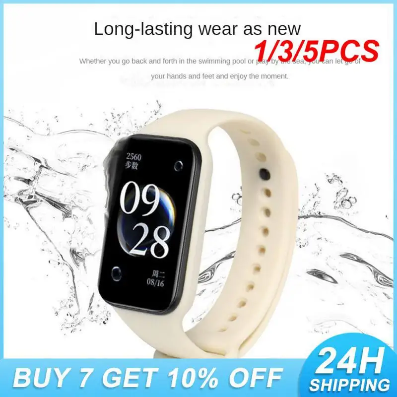 

1/3/5 шт. ТПУ ремешок на запястье с твердой кнопкой ремешок для часов модный продукт размер 11,5 9,2 браслет минималистская атмосфера