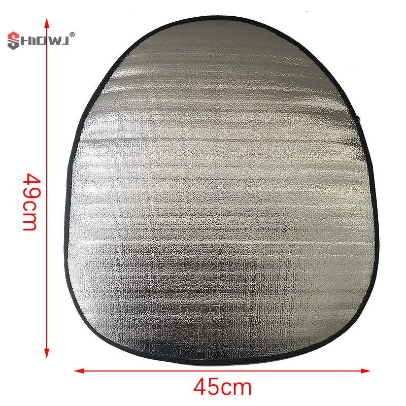Practical Car Sun Shade Visor Thick Protection Foldable Anti-uv Sunscreen Cover Car Steering Wheel Anti Scalding Covers car sunshade windshield sunshade windshield sun shade