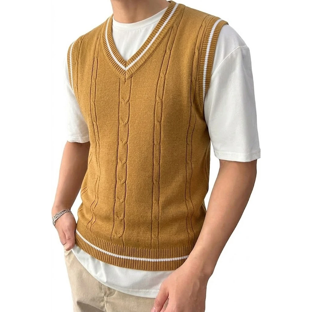 Men's Knit Sweater Vest 3