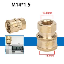 Enhanced Quick Release High-Pressure Washer Connector for Garden Hoses and Car Wash Systems (4)