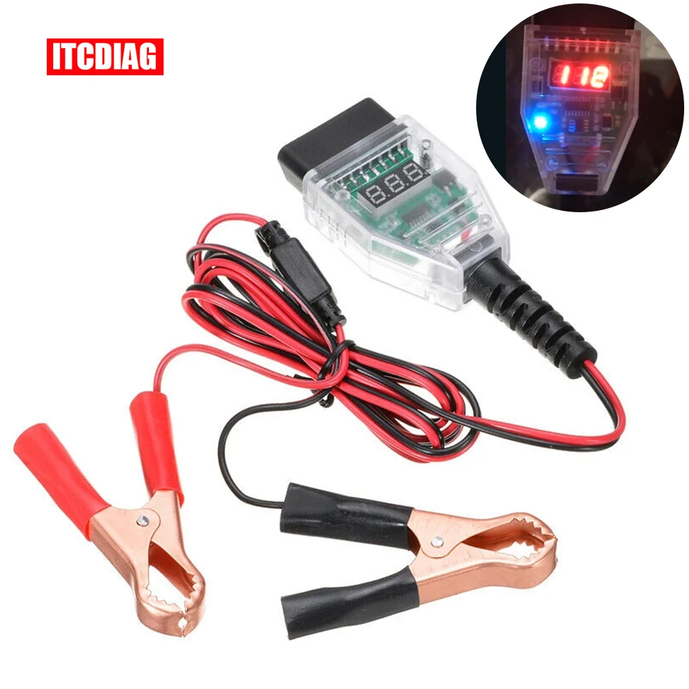 

Универсальный автомобильный разъем OBD2 ECU, экономия аккумулятора, экономия памяти ECU, автомобильный адаптер OBD 2, экстренный Электрический разъем автомобиля