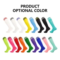 Chaussettes de football Loogdeel, chaussettes longues en coton pour adultes et enfants, chaussettes antidérapantes pour le football, le baseball, la course à pied et les sports 5