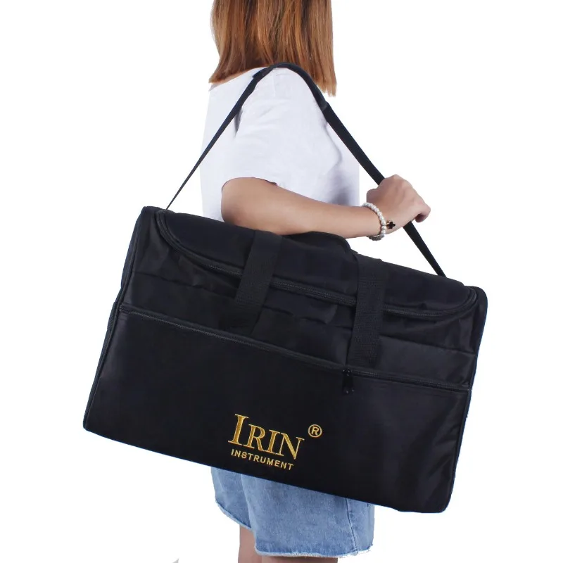 

IRIN Adult Card Hong Drum Bag Box Drum Bag 600D Oxford Cloth Box Drum Bag 5MM Filled Cotton Musical Instrument Wholesale