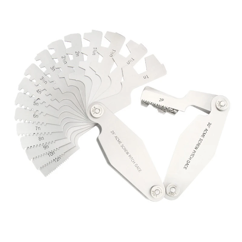 Draadmeter voor metrische maten / Screw Pitch Gauge Metric - Blankers