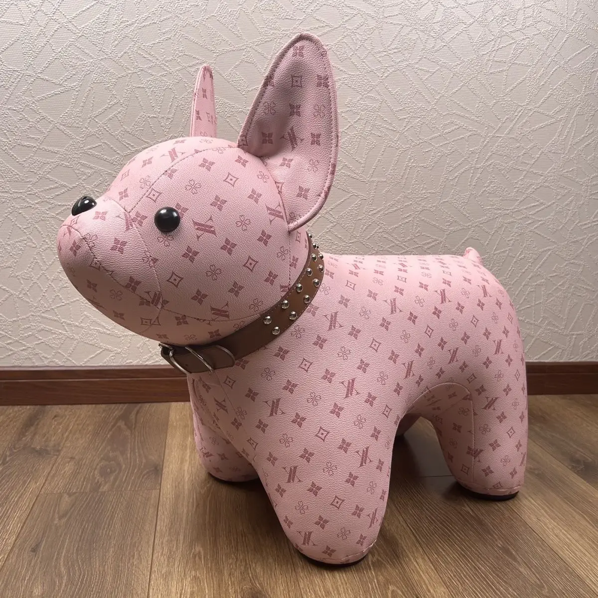 French Bulldog Pet Stool Creative Animal Chair Kids Shoe Stool Living Room Decor Luxury Gift Home Housewarming Party Presen