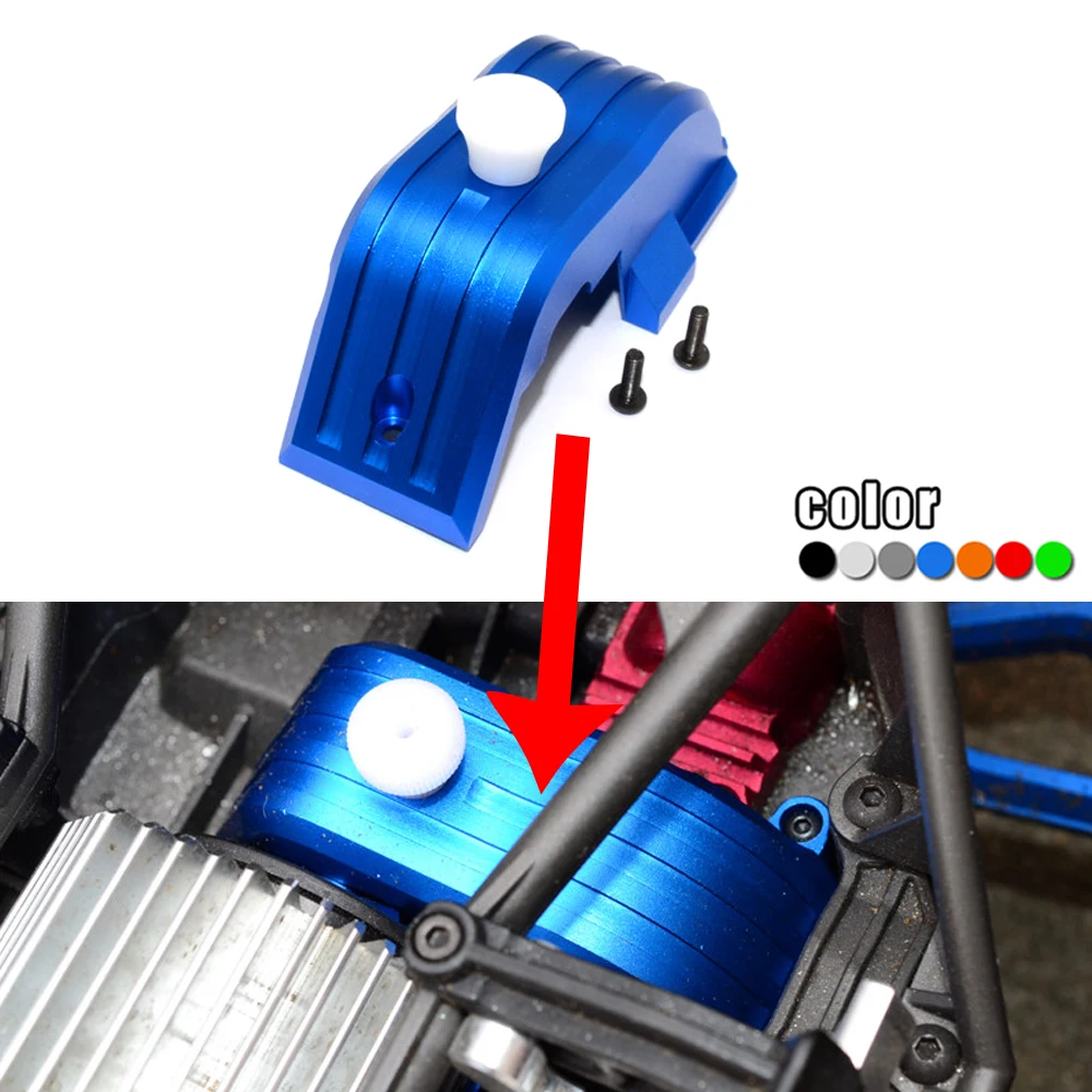 

GPM Metal aluminum alloy motor cover Gearbox shell 7787 for 1/5 X-MAXX 6S 8S 77086-4 MONSTER TRUCK