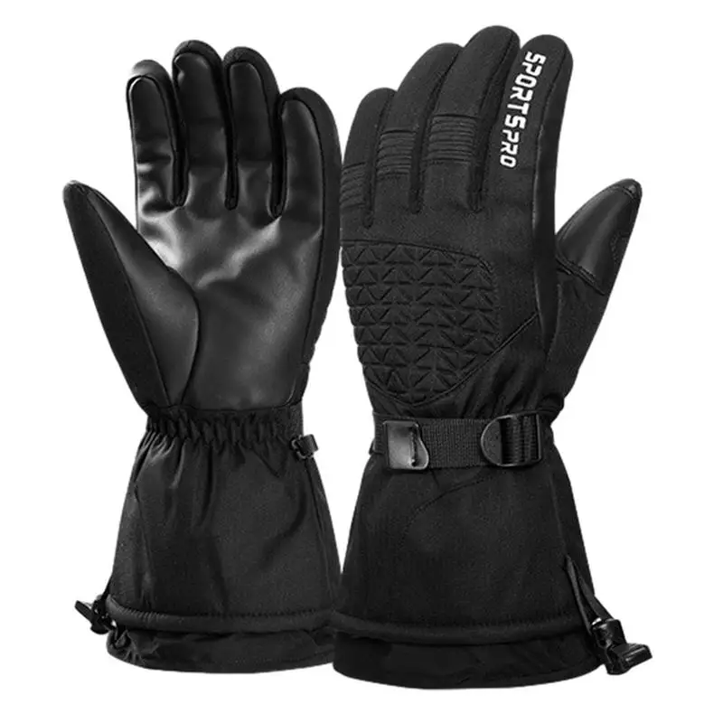 

Зимние водонепроницаемые мужские перчатки ветрозащитные спортивные рыболовные сенсорные перчатки для вождения мотоцикла лыжного спорта Нескользящие теплые велосипедные женские перчатки