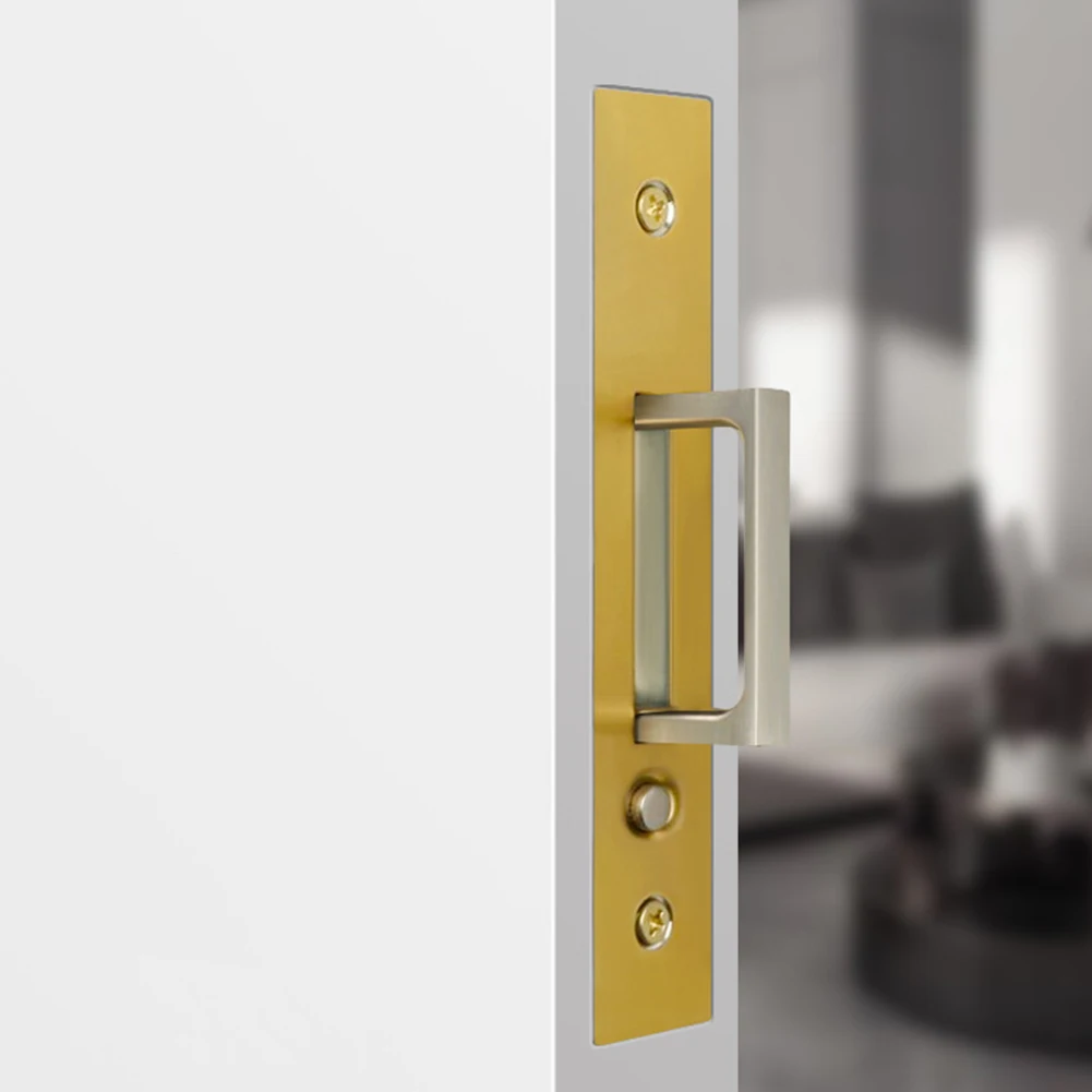 Description Picture 2 of itemPocket Door Handle For Sliding Doors Pocket Doors Invisible Button Handle Embedded Buckle Pocket Door Edge Pulls