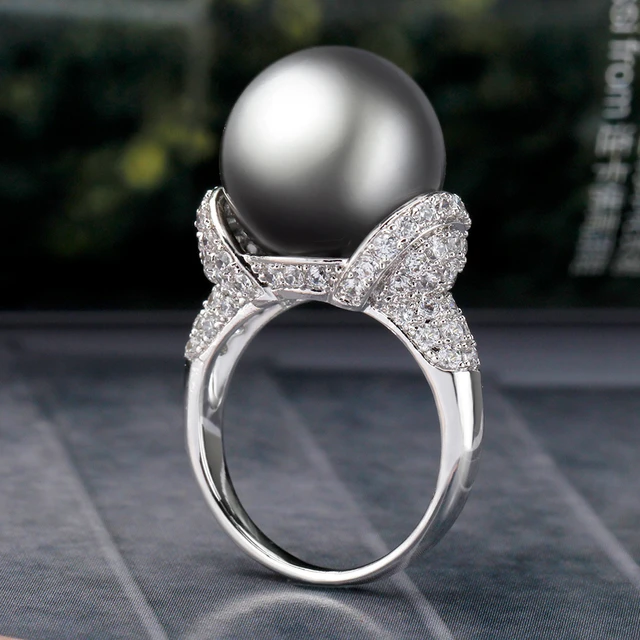 wholesale gold plated pearl ring luxury| Alibaba.com