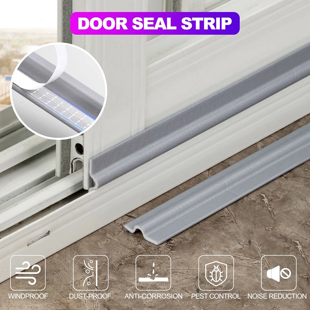 

Doors Window Sealing Strip Sliding Window Seal Tape 2/4/8 Meters Home Weather Stripping Door Seal Self-Adhesive Soundproof Foam