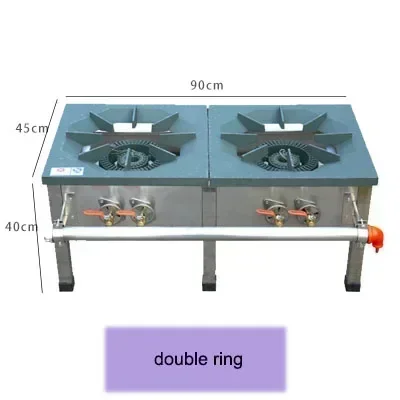 GAS Cooktop Korean-style Stainless Steel Low Soup Stove Single-eye Braised Meat Special Stove Energy-saving Soup