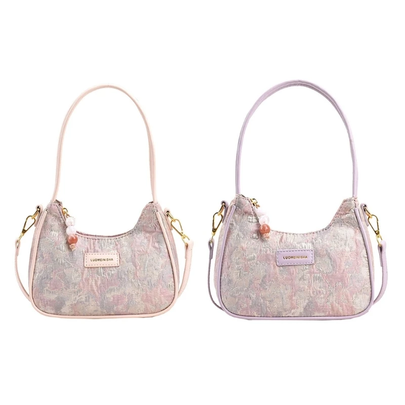 

M6CC Stylish Shoulder Bag Handbag Underarm Bags with Exquisite Craftsmanship for Wome