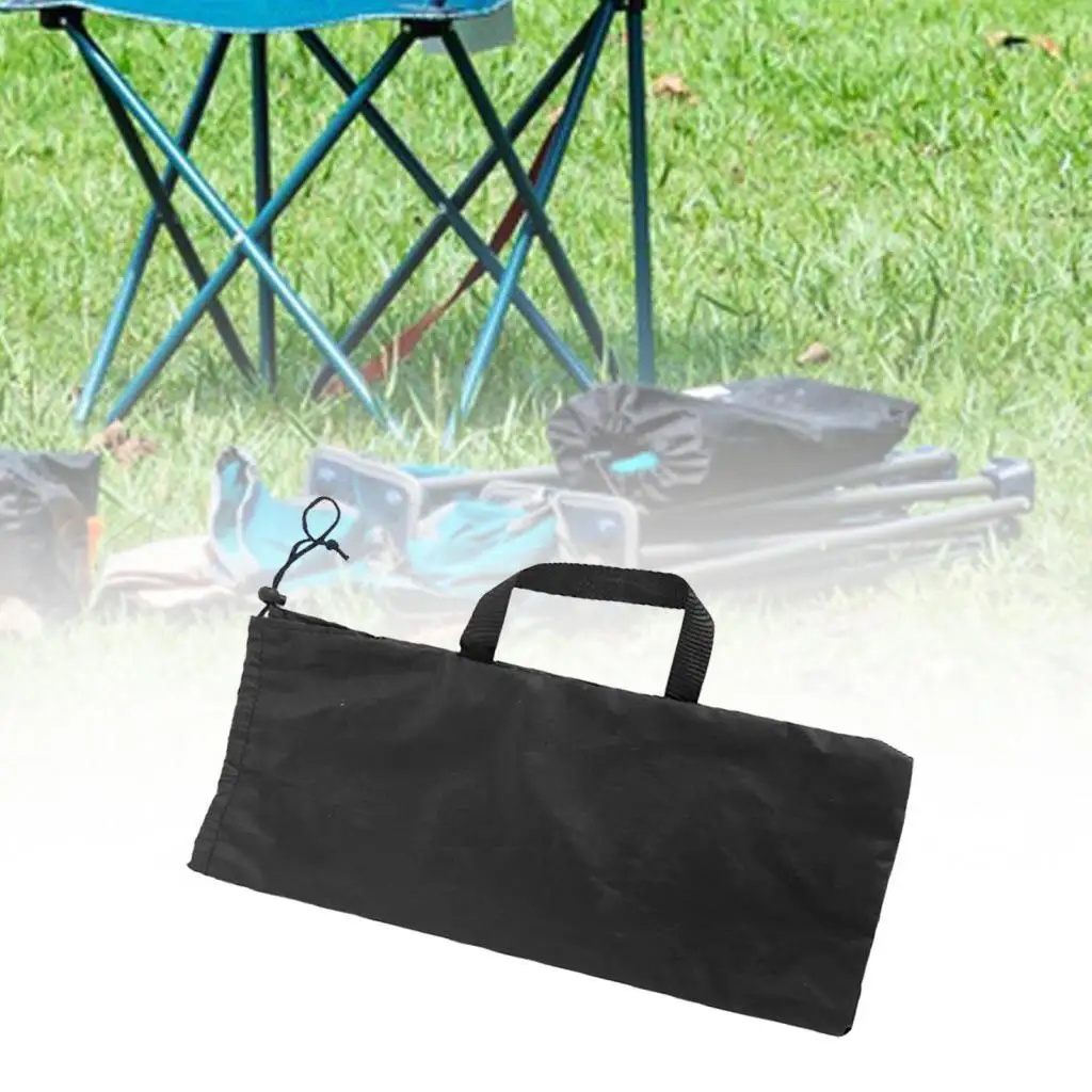 Folding Chair Bag Oxford Chair Carrying Bag for BBQ Backpacking Beach