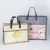 Quilt Storage Bag Dustproof Zip Storage Bag Non-Woven Waterproof Quilts Storage Pillow Organizer 2