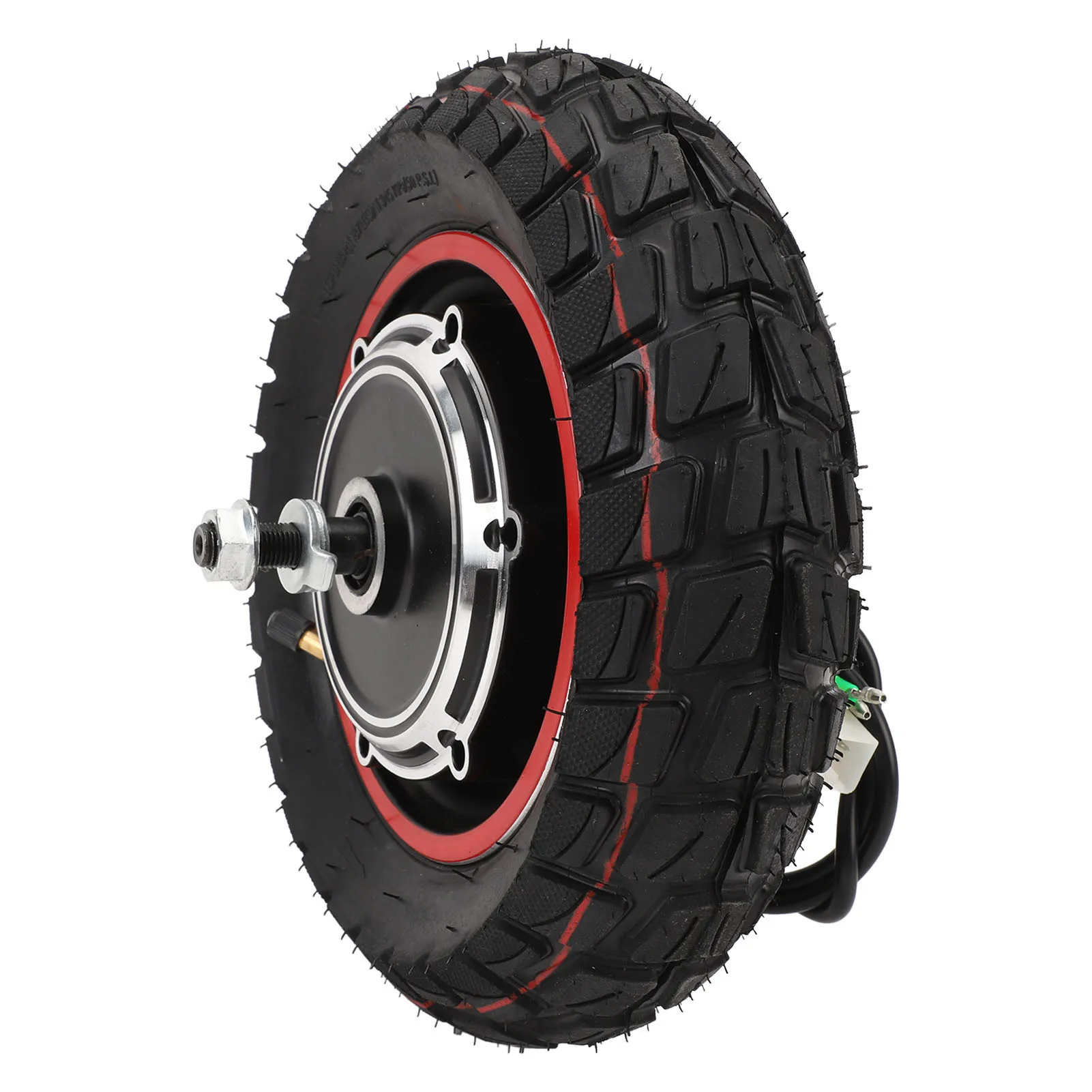 Description Picture 6 of item10 Inch Hub Motor 48V 800W Brushless Hub Motor 187.4lb Load Capacity 250 To 1000RPM Anti Slip High Speed for Electric Scooter