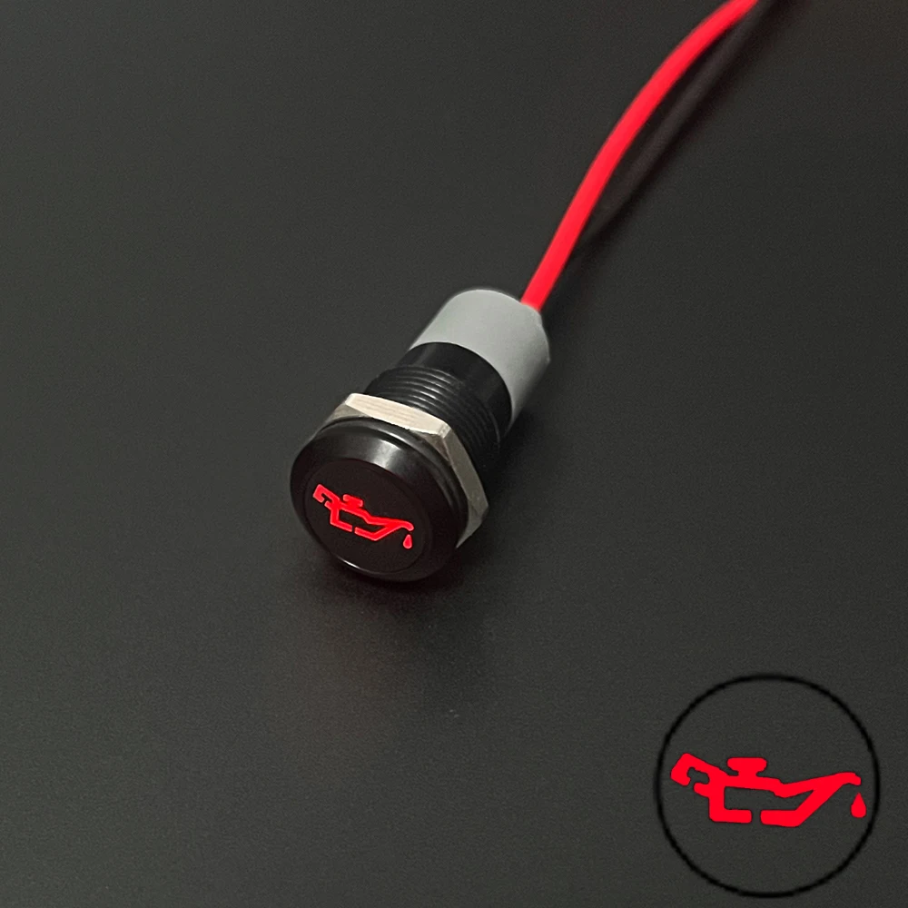 ตัวเลือกสินค้า ตัวบ่งชี้สถานะ LED กันน้ำ 12V/24V สำหรับรถยนต์และรถจักรยานยนต์