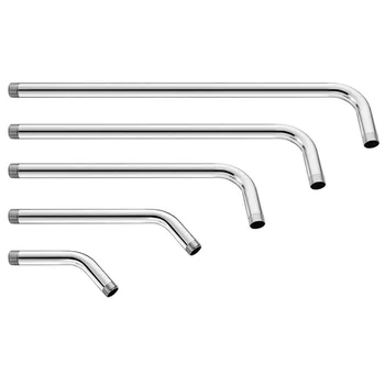 1PC Braccio doccia a parete Soffione doccia Tubo di prolunga Staffa braccio in acciaio inossidabile Accessori per il bagno 1