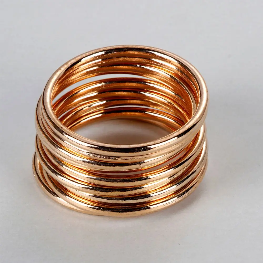 10pcs/lot Gold Silver Circle Ring Connection Alloy Metal Shoes Bags Belt Buckles DIY Craft Supplies Webbing